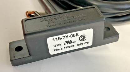 SENTROL 115-7Y-06K MAGNETIC SAFETY SWITCH