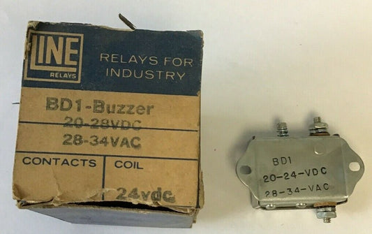 LINE ELECTRIC BD1-BUZZER 20-24VDC 28-34-VAC