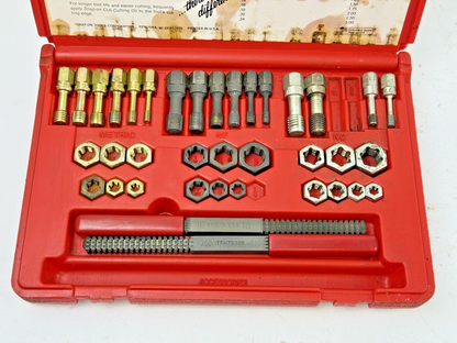 SNAP-ON - RTD40 - RETHREADING SET - MISSING NC 3/8, 7/16 TAP, NF 1/4 DIE, 1 FILE