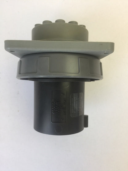 HUBBELL 460B5W PIN & SLEEVE WATERTIGHT INLET 60AMP 600VAC 3POLE 4 WIRE GROUNDING