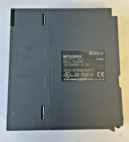 MITSUBISHI QY41P OUTPUT UNIT  12/24VDC 0.1A