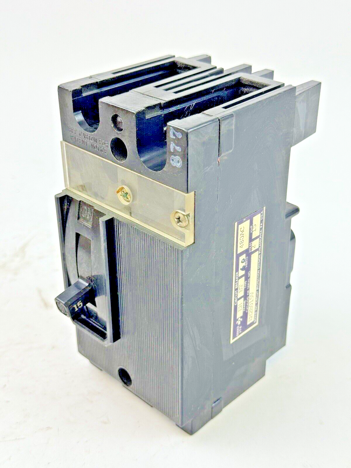GOULD / ITE - EH2B015V - MOLDED CASE CIRCUIT BREAKER - 2 POLE/480 VAC/ 15A - NEW