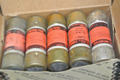 BOX of 10 / ECONOMY JCL1 CURRENT-LIMITING FUSE / 1A / 600V / NEW SURPLUS