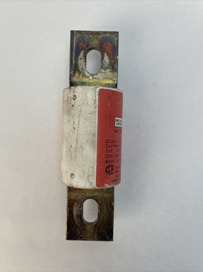 GEC ALSTHOM CLL800 CLASS L FUSE 800AMP FORM 480 600VAC CURRENT LIMITING