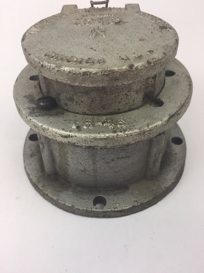 THE PYLE-NATIONAL COMPANY LR 47 MX RECEPTACLE LR-46 80 AMP 250 VAC 125 VDC LR-44