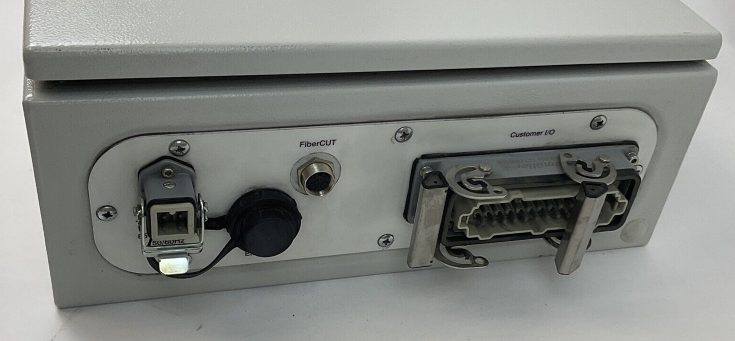 LASER MECH PLCSA0012 FIBER CUT DEVICE NET CONTROLLER *MISSING FRONT COVER KEY*