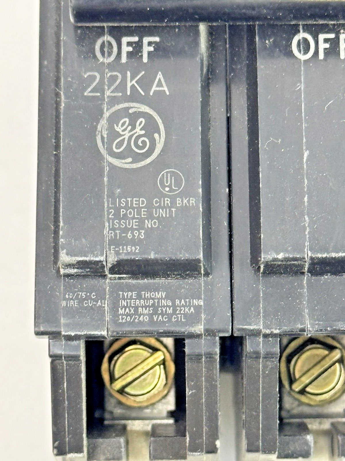 GE - THQMV4200 - THERMAL MAGNETIC CIRCUIT BREAKER - 2 POLE, 200 A, 240 VAC