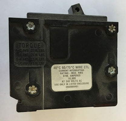 CHALLENGER C320 CIRCUIT BREAKER 20AMP 240VAC 3POLE