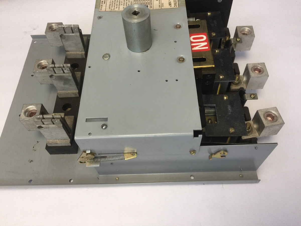 GE THMA35J5 DISCONNECT SWITCH 600A 600VAC 250V 3 POLE MODEL 2