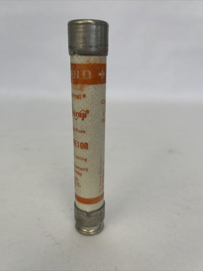 GOULD SHAWMUT ATS-DE10R DUAL ELEMENT TIME DELAY FUSE 10AMP 600VAC (LOT OF 10)