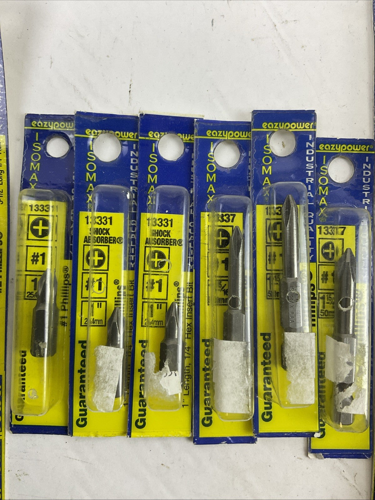 EAZYPOWER ISOMAX CONTRACTOR QUALITY PHILLIPS BIT LOT