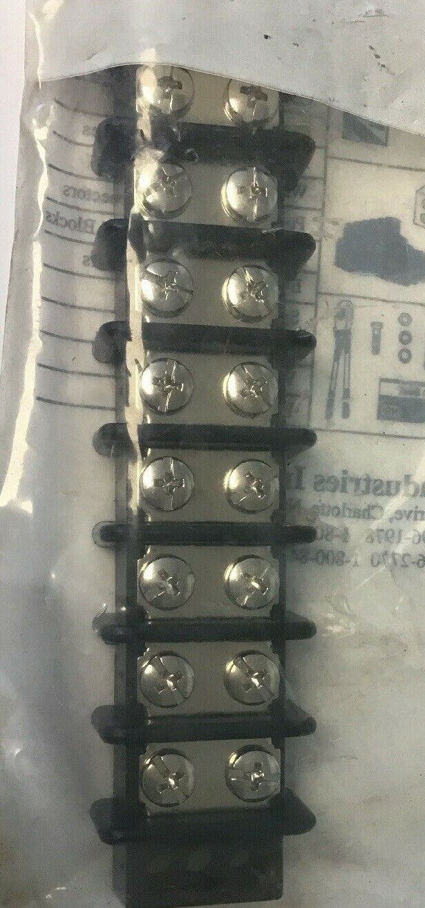 NSI DOUBLE ROW TERMINAL BLOCKS TB3096-10 10 TERMINALS 30AMP/600VOLT