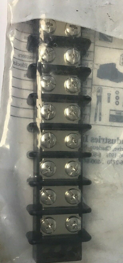 NSI DOUBLE ROW TERMINAL BLOCKS TB3096-10 10 TERMINALS 30AMP/600VOLT