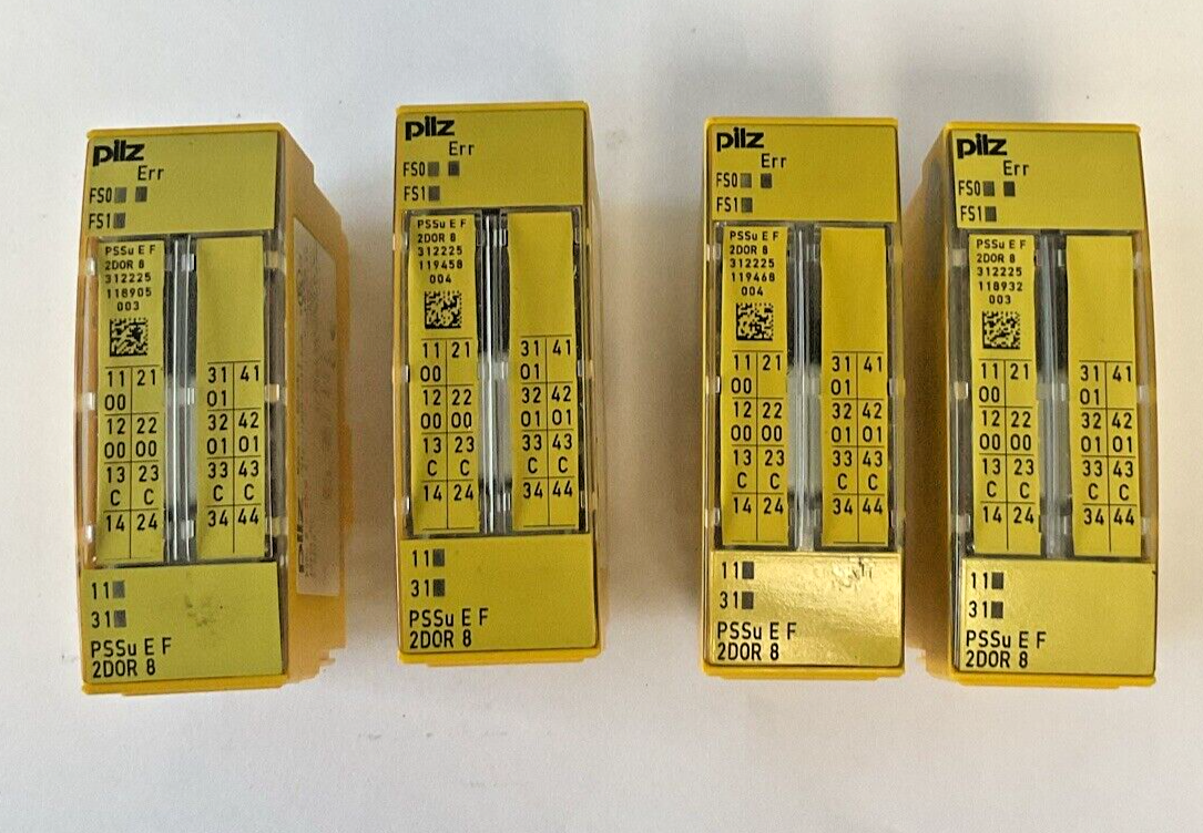 PILZ PSSU E F 2DO5 CARRIER MODULE 240VAC ****LOTOF4****