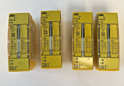 PILZ PSSU E F 2DO5 CARRIER MODULE 240VAC ****LOTOF4****