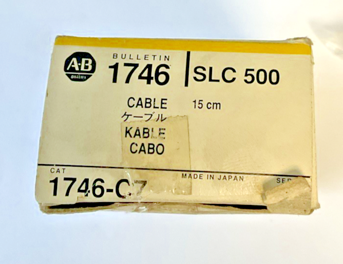 ALLEN BRADLEY 1746-C7 SLC 500 INTERCONNECT CABLE SER.A