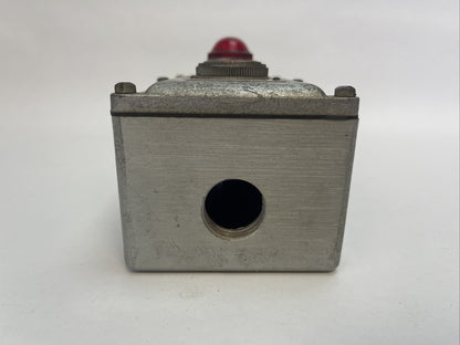 ARROW HART OB-911 START STOP PUSHBUTTON STATION ENCLOSURE 600VAC