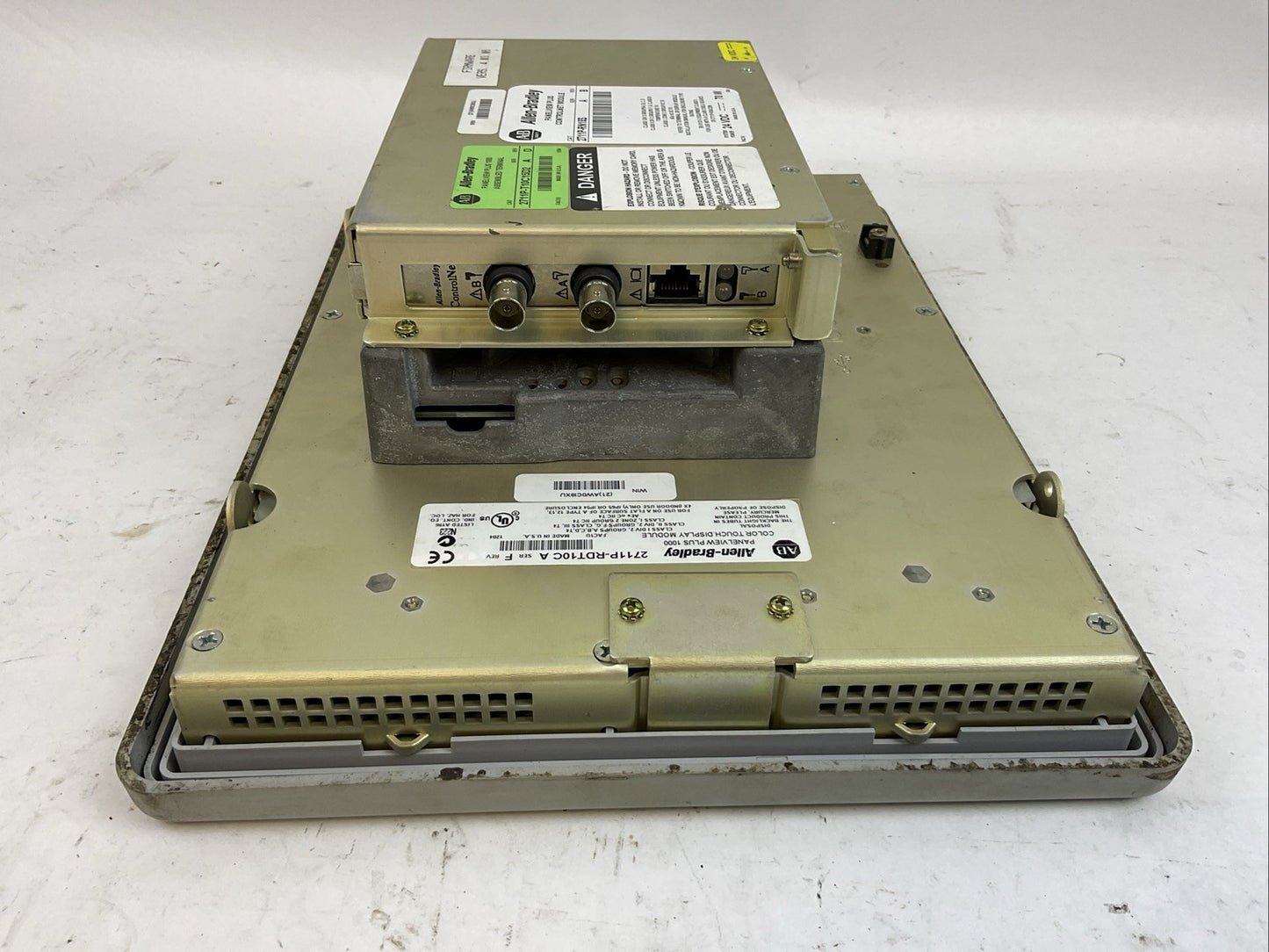 ALLEN BRADLEY 2711P-RN15S SER A PANELVIEW PLUS 2711PC-RP8D SER B 2711P-RDT10C