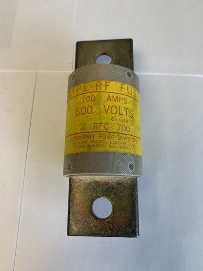 Economy Fuse RFC700 700A 600V Type-RF Fuse