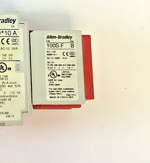 ALLEN BRADLEY 100S-C12DJ32C RELAY SER.A 600VAC 20A