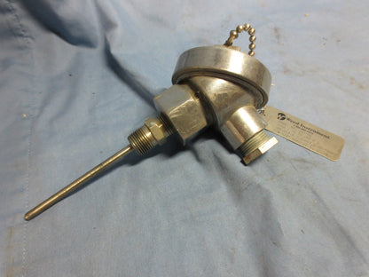 WEED 2A00D1 THERMOWELL TEMP SENSOR PROBE ASSY w/ 4150 SENSOR MATE TRANSMITTER