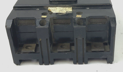 FEDERAL PACIFIC NJL631100 CIRCUIT BREAKER 600VAC MAG. TRIP 400-1000 3POLE 100A