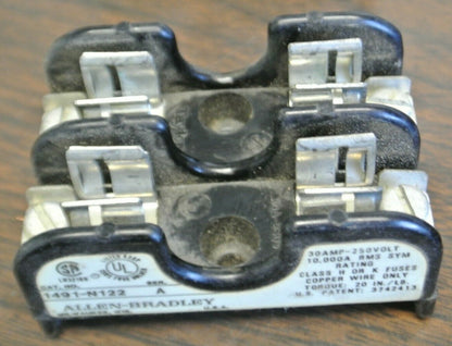ALLEN-BRADLEY / TAYLOR 1491-N122 / 40023-408-02 / 20327 FUSE HOLDER / 30A / 250V