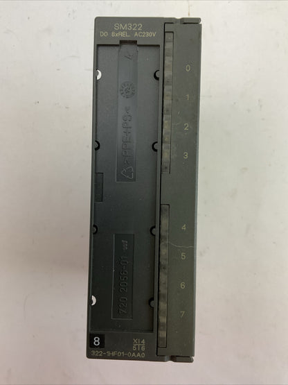 SIEMENS 1P 6ES7 322-1HF01-0AA0A SIMATIC S7 DIGITAL OUTPUT MODULE