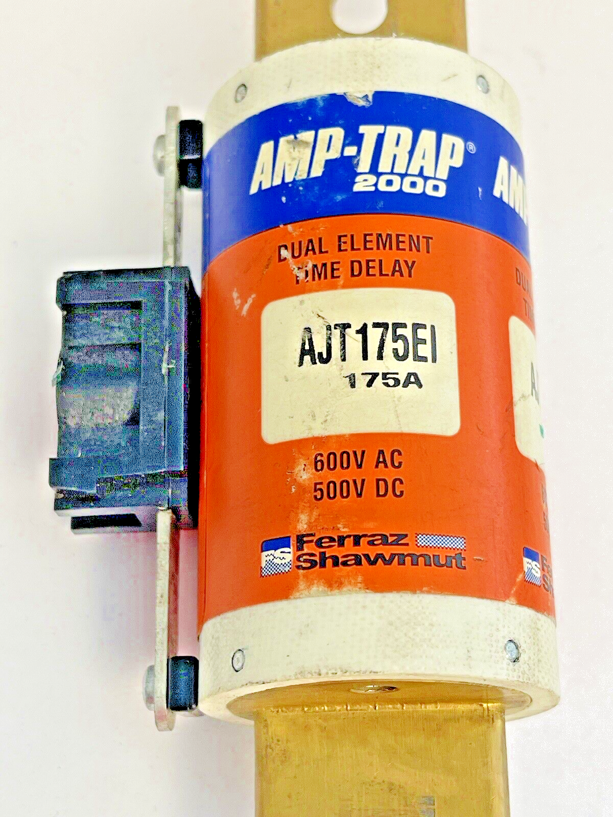 FERRAZ SHAWMUT -AJT175EI - AMP-TRAP,DUAL-ELEMENT,TIME-DELAY 175A, 600VAC, 500VDC