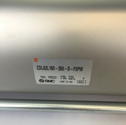 SMC CDLA2L100-350-D-F5PW FINE LOCK CYLINDER DOUBLE ACTING SINGLE ROD STANDARD