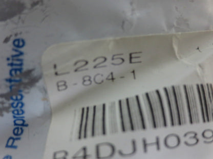 SWAGELOK B-8C4-1 BRASS POPPET CHECK VALVE, FIXED PRESSURE, 1/2 in. FNPT 1 psig