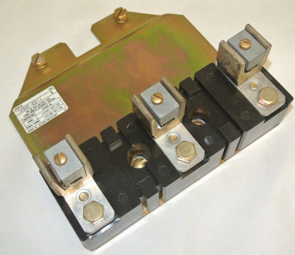ALLEN-BRADLEY 1494F-C211 Ser. A  FUSE BLOCK ADAPTER PLATE 250V, 100A w/ X-400656