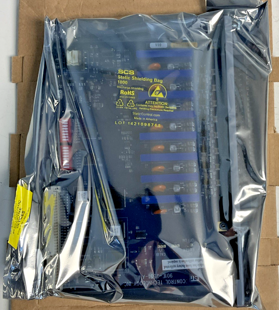 CONTROL TECHNOLOGY 2551-A 8CH INPUT REV.011 901E-2551-A