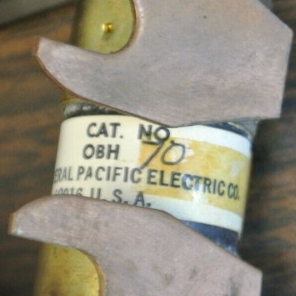 ECONOMY / FPE OBH-70 BOLT-ON FUSE / 70A / 32VDC / NEW SURPLUS