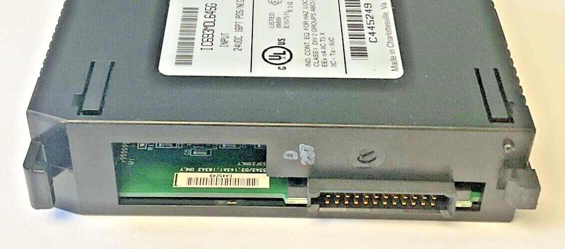 FANUC IC693MDL645G INPUT MODULE 7.5MA 24VDC 16PT ****LOTOF3****