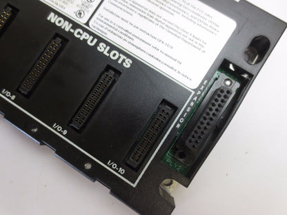 GE FANUC IC693CHS391M BASE 10-SLOT for PROGRAMMABLE CONTROLLER  EMI ENHANCED