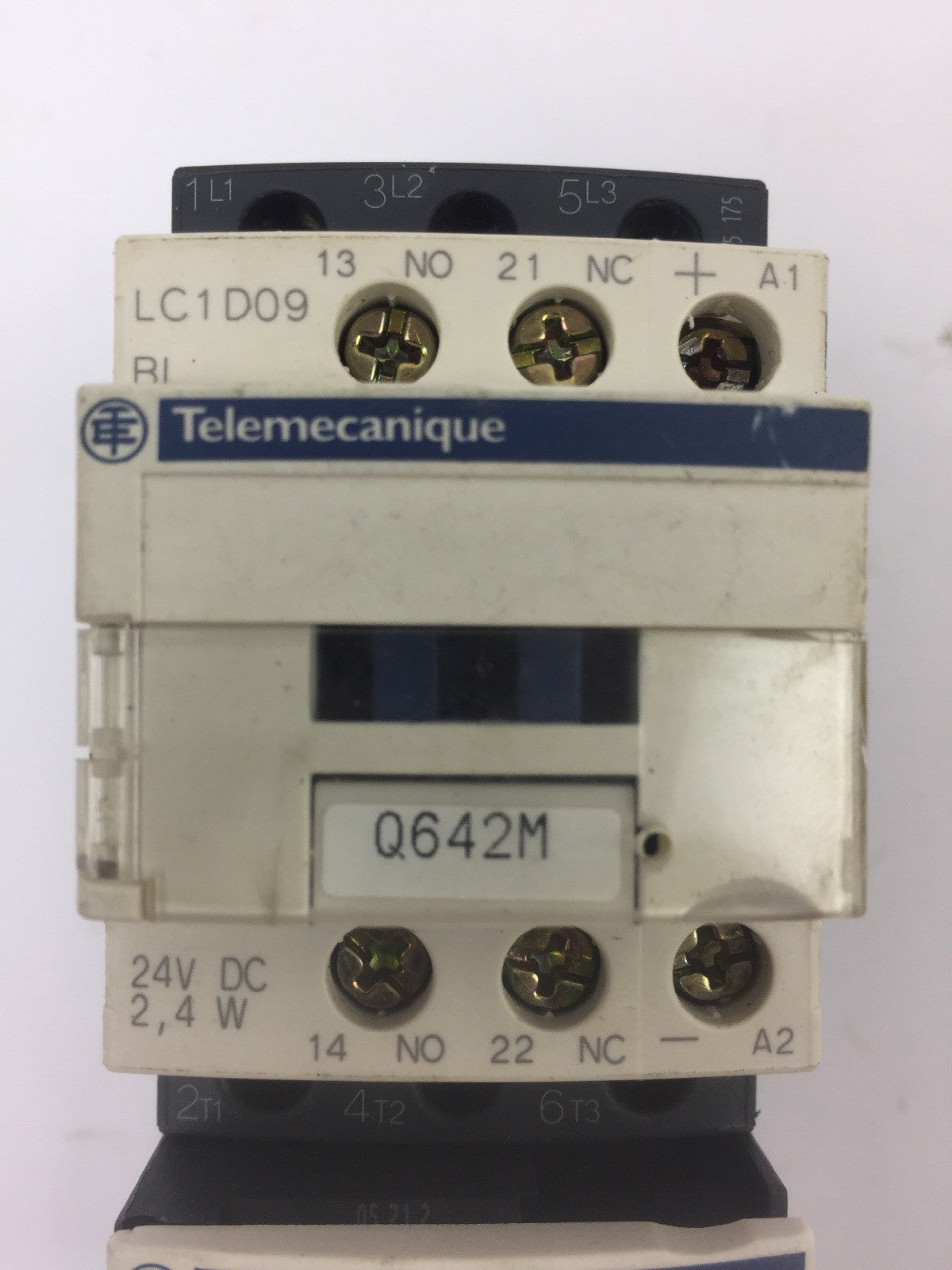 TELEMECANIQUE LC1D09BL CONTACTOR LRD06 OVERLOAD RELAY LAD4TBDL 24V