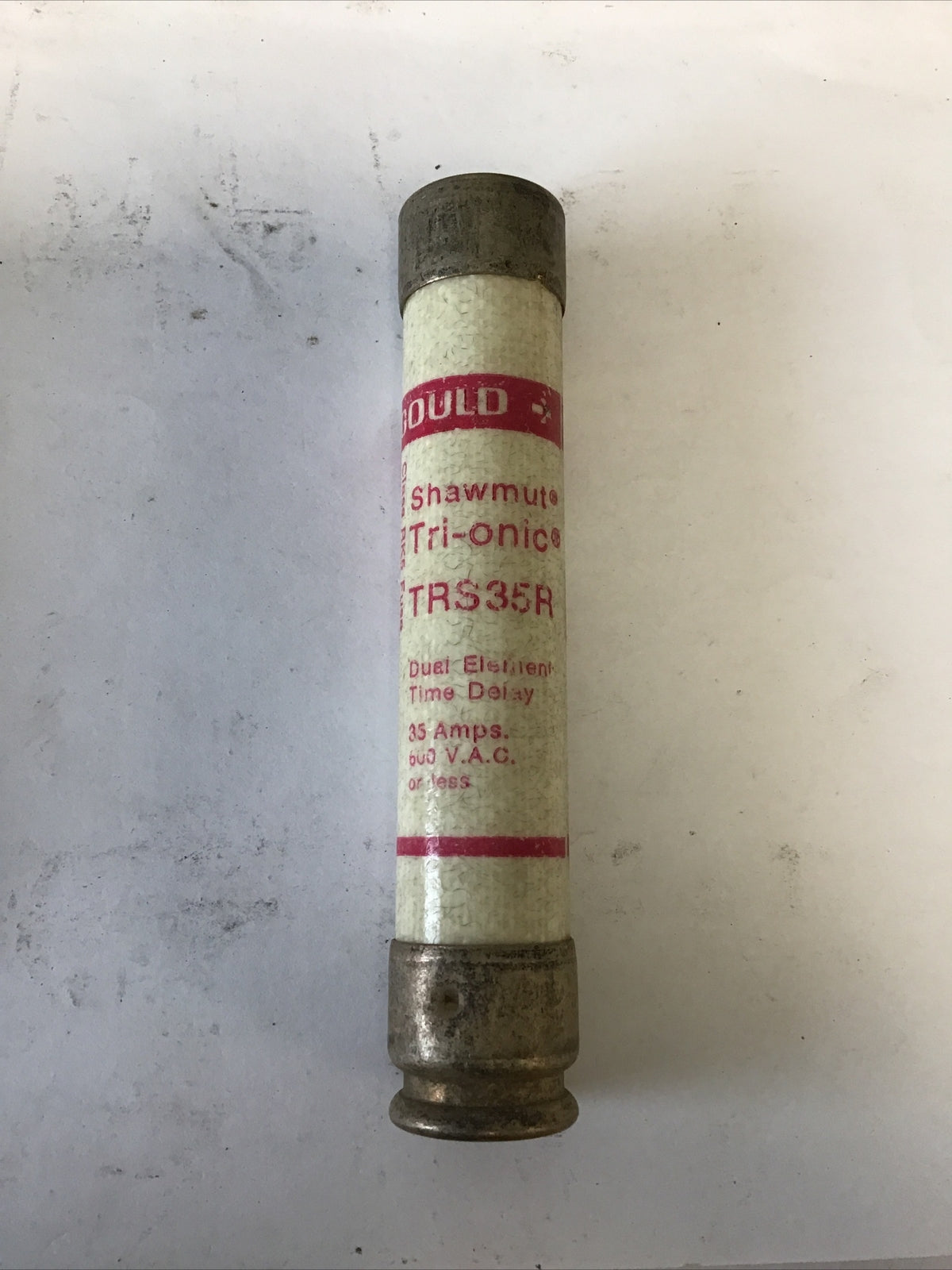 GOULD SHAWMUT TRS35R FUSE 600VAC/300VDC CLASS RK5 35A ***LOTOF3***
