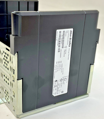 ALLEN BRADLEY 1756-PA75/B POWER SUPPLY W/ 1756-A10 10 SLOT RACK