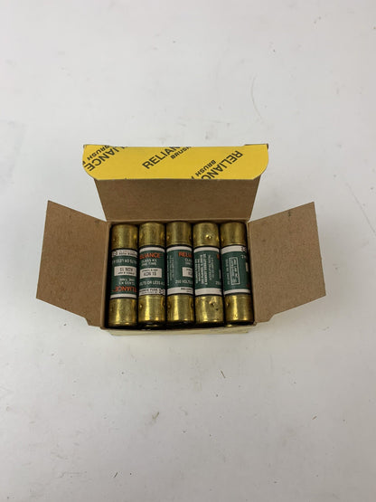 Reliance One TIme KON15 15A 250V  Fuse "Lot of 10"