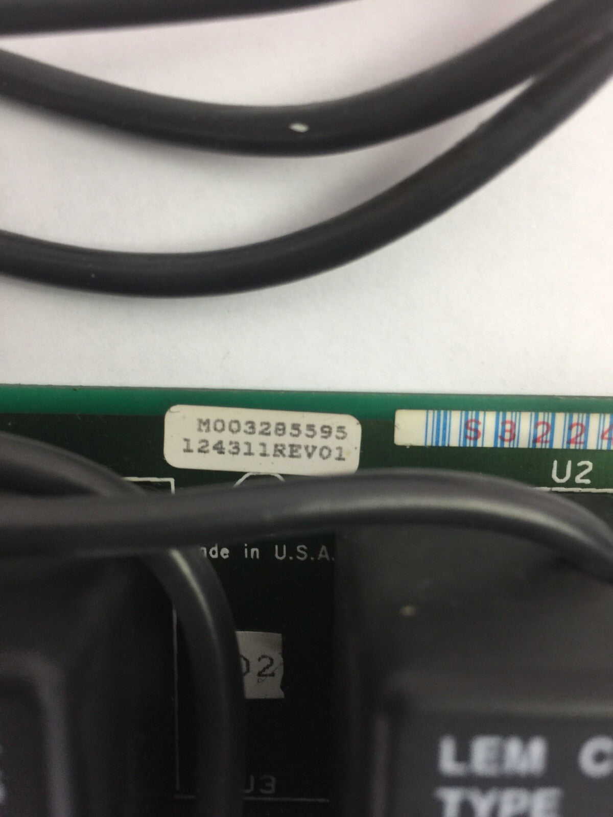 ALLEN BRADLEY 124311 LEM MODULE BOARD REV 01 126081 REV 5
