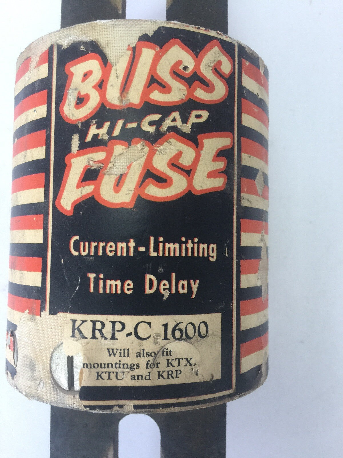 BUSS KRP-C 1600 HI-CAP FUSE CURRENT-LIMITING TIME DELAY 600 VAC 1600 AMP