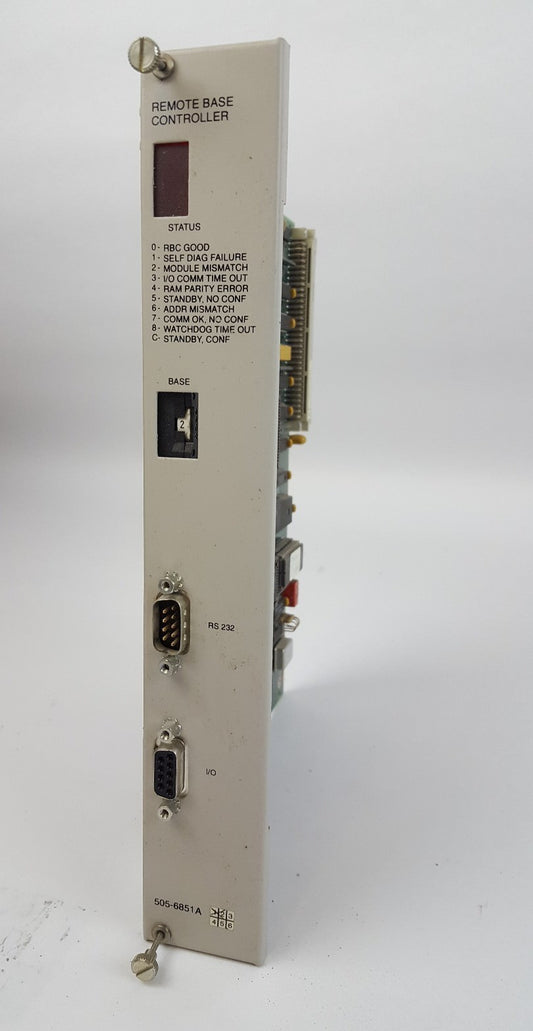 SIEMENS REMOTE BASE CONTROLLER 505-6851A