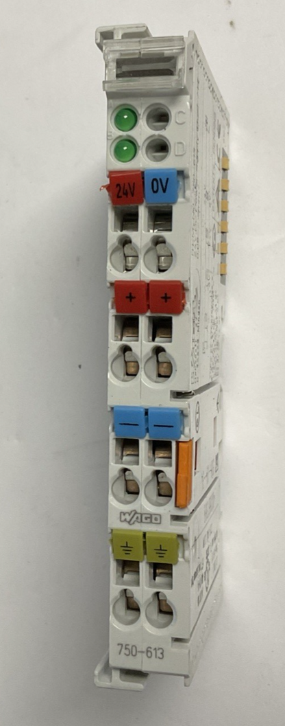 WAGO 750-613 POWER SUPPLY MODULE 24VDC