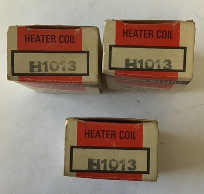 CUTLER HAMMER H1013 ADJ. OVERLOAD RELAY HEATER COIL***LOTOF3***