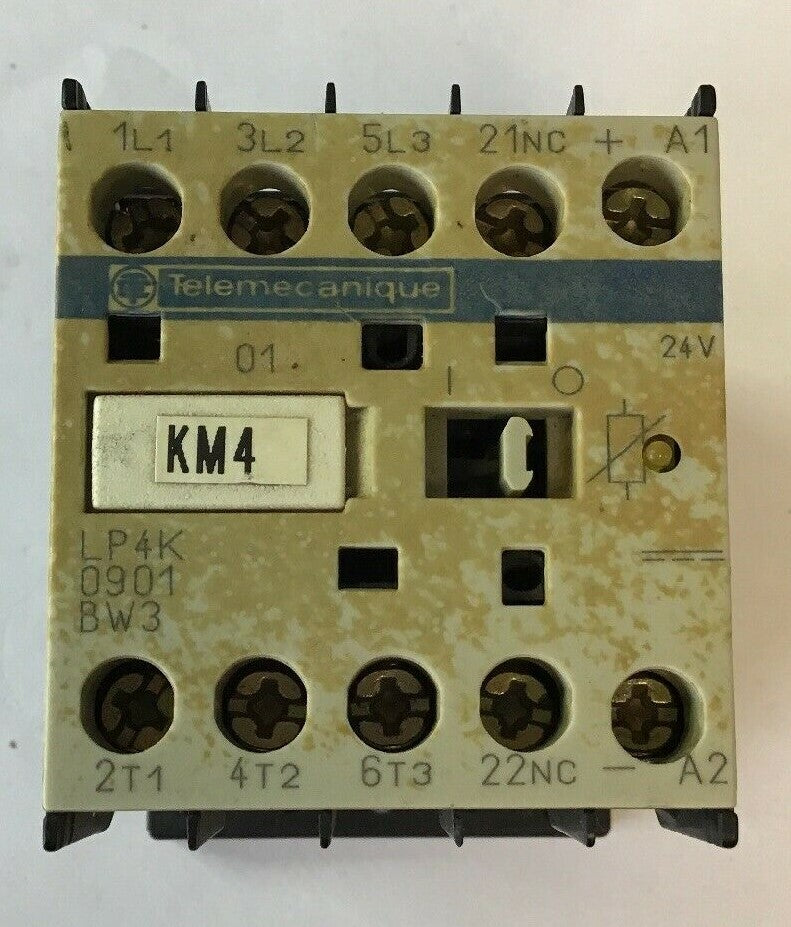 TELEMECANIQUE LP4K 0901 BW3 CONTACTOR 600VAC 20A***LOTOF2***