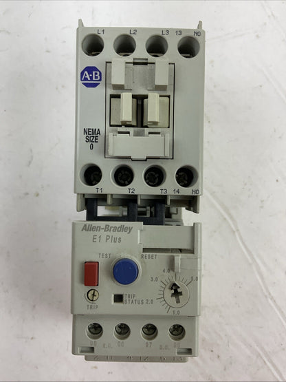 ALLEN BRADLEY STARTER (300-AOE*930 SER C COIL 24VDC + 193-ED1CB 1.0-5.0A SER C)