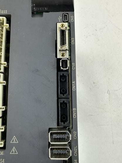MITSUBISHI MELSERVO-J3 MR-J3-200BS4 AC SERVO DRIVE 3 PHASE 2kW 380-480V 50-60Hz