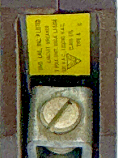 WADSWORTH - A40 - CIRCUIT BREAKER - 1 POLE, 120/240 VAC, 40 A