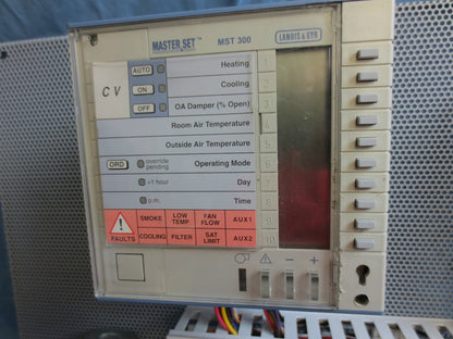 LANDIS & GYR MASTER-SET MST 300 HVAC CONTROLLER / BOARD / SWITCH / ASSEMBLY